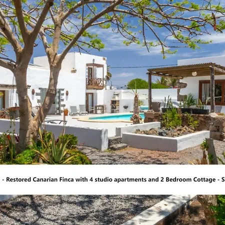 Apartament Rincon Botanico - Shared Pool - Island Location - 10 Mins Drive To Famara And La Santa